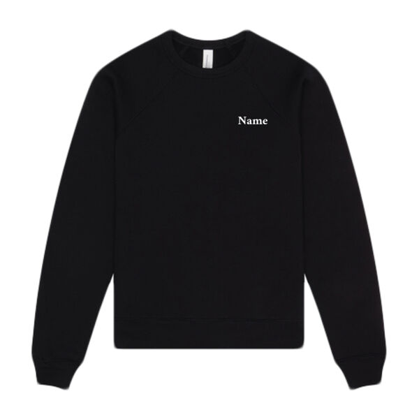 Youth Sponge Fleece Raglan Sweatshirt - Name Option Thumbnail