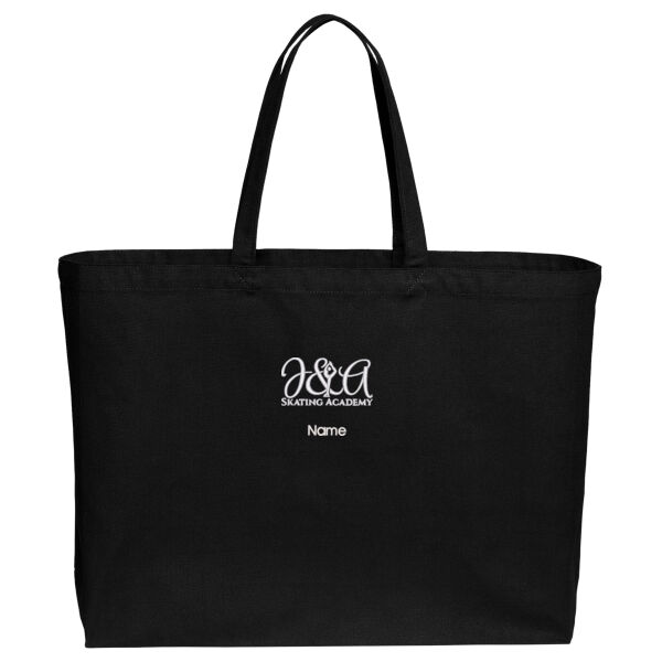 Cotton Canvas Jumbo Tote Thumbnail